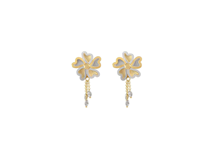 2 Tone Plated | Fashion Earrings